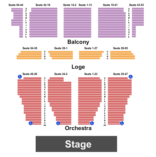 Sydney Goldstein Theater Patti Smith Seating Chart